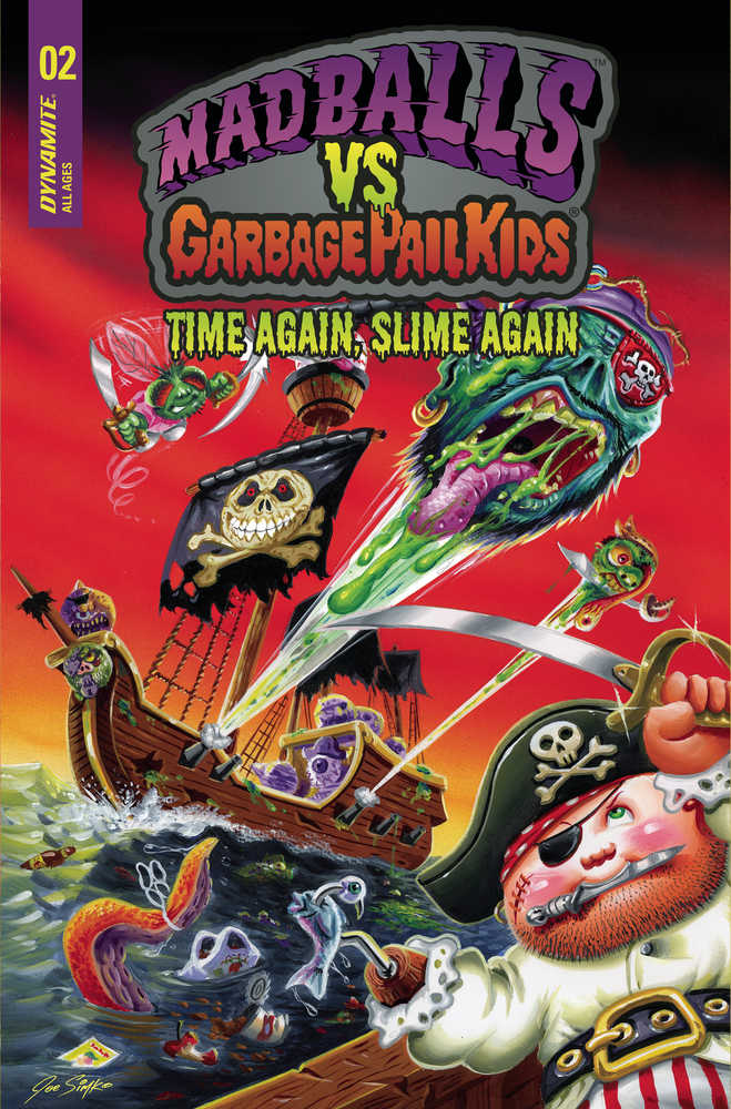 Madballs vs Garbage Pail Kids Slime Again #2 Cover A Simko