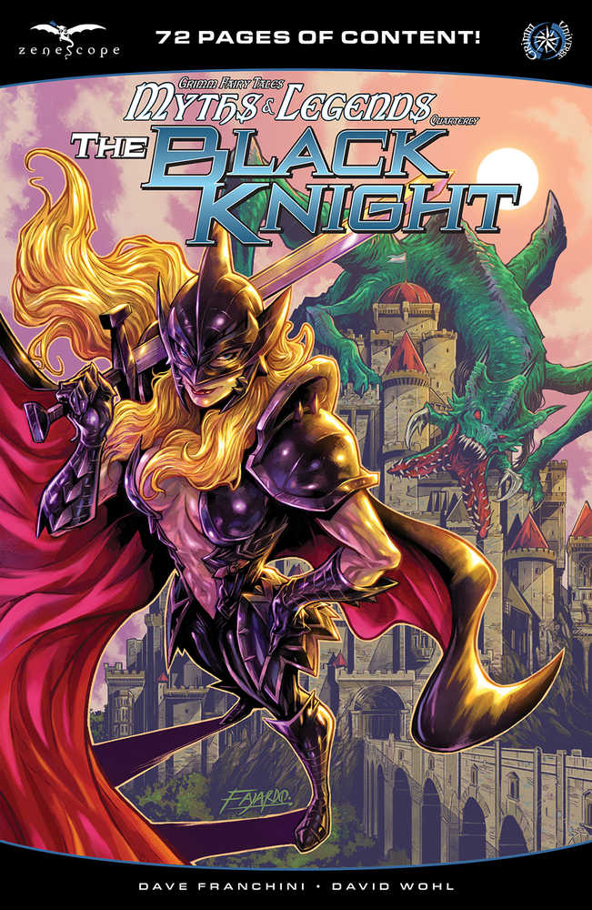 Myths & Legends Blk Knight Fate Of Legends Cover A Fajardo