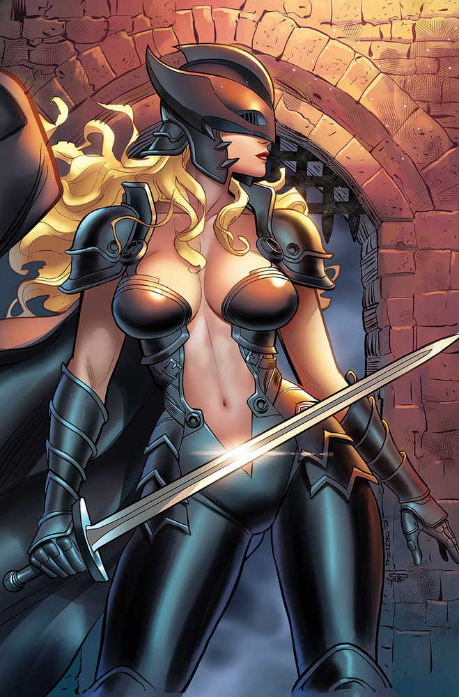 Myths & Legends Blk Knight Fate Of Legends Cover C Ortiz