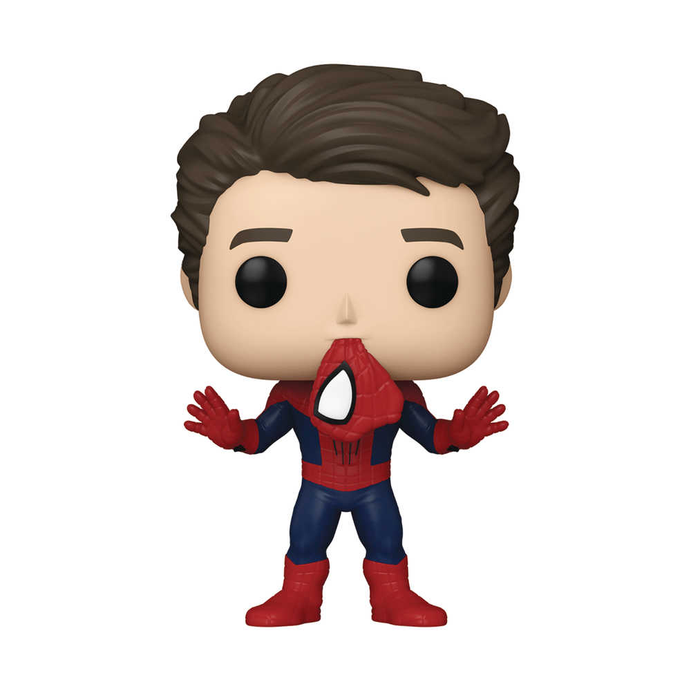 Pop Marvel Spider-Man Nwh Spider-Man 3 Unmasked Previews Exclusive Vinyl Figure (