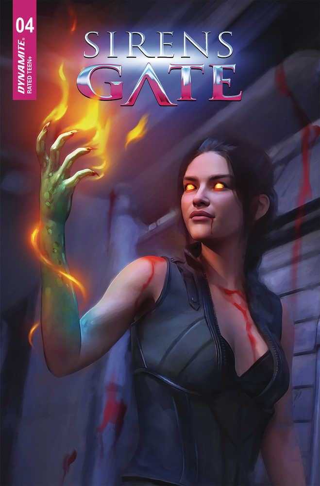 Sirens Gate #4 Cover C 15 Copy Variant Edition Maer Flames Original