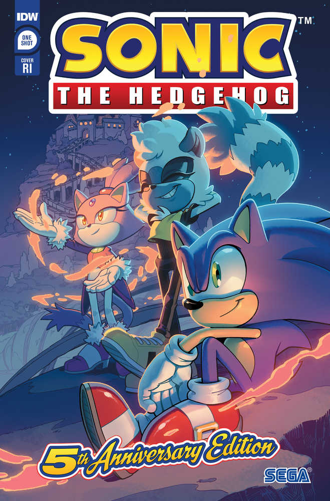 Sonic The Hedgehog #1 5TH Anniversary Edition Cover F 25 Copy Variant Edition Stanley