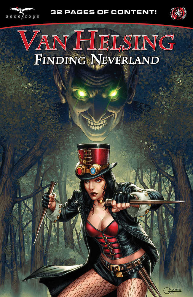 Van Helsing Finding Neverland Cover A Vigonte