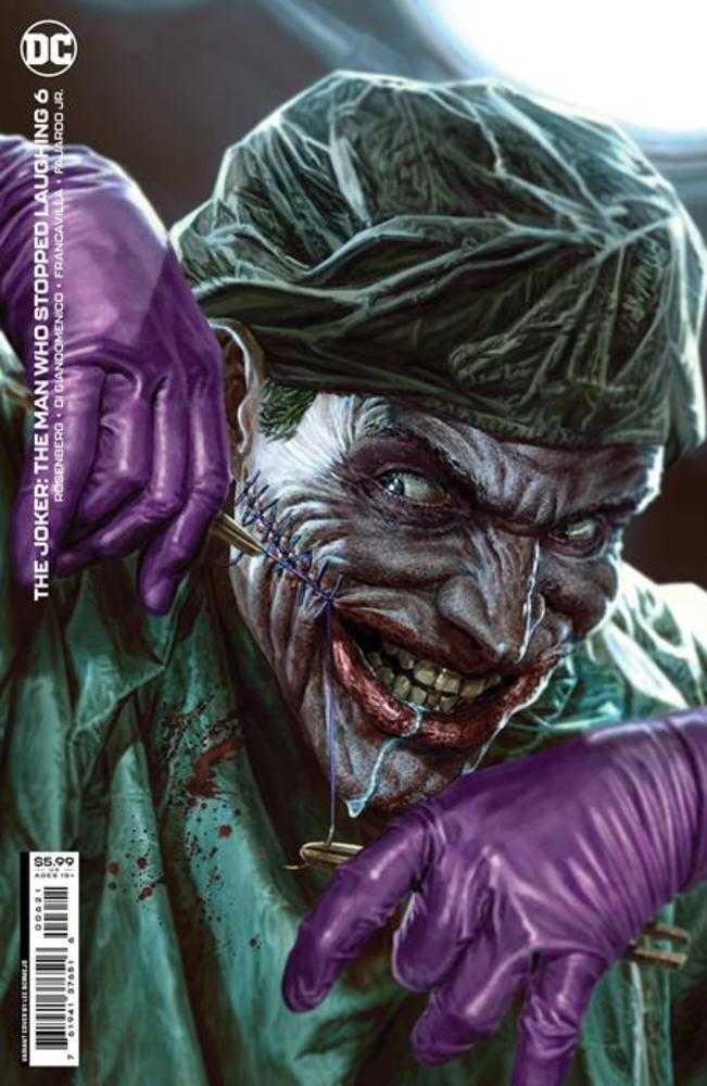 Joker The Man Who Stopped Laughing #6 Cover B Lee Bermejo Variant