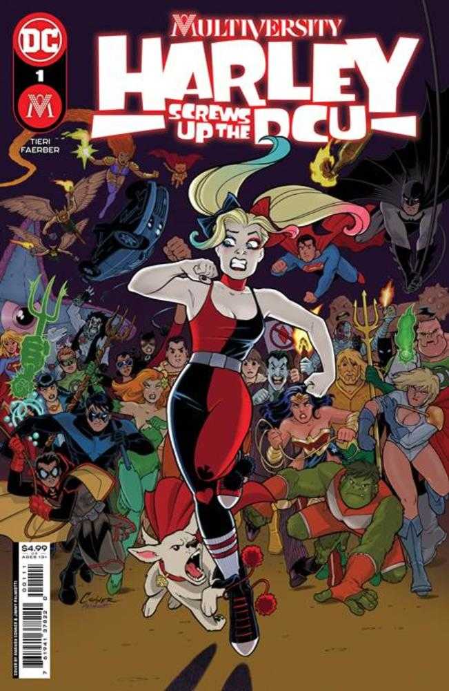Multiversity Harley Screws Up The Dcu #1 (Of 6) Cover A Amanda Conner