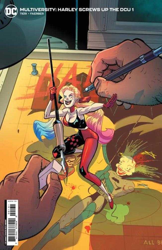 Multiversity Harley Screws Up The Dcu #1 (Of 6) Cover C 1 in 25 Riley Rossmo Card Stock Variant