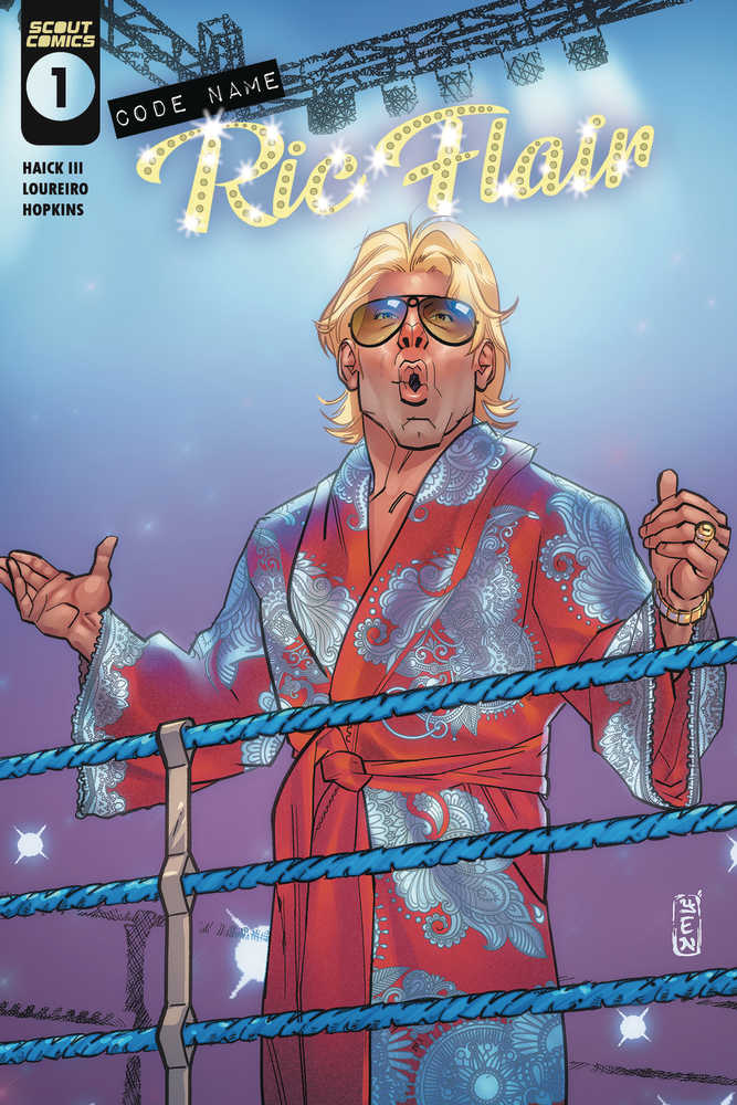 Codename Ric Flair Magic Eightball #1 Cover B Georges Duarte
