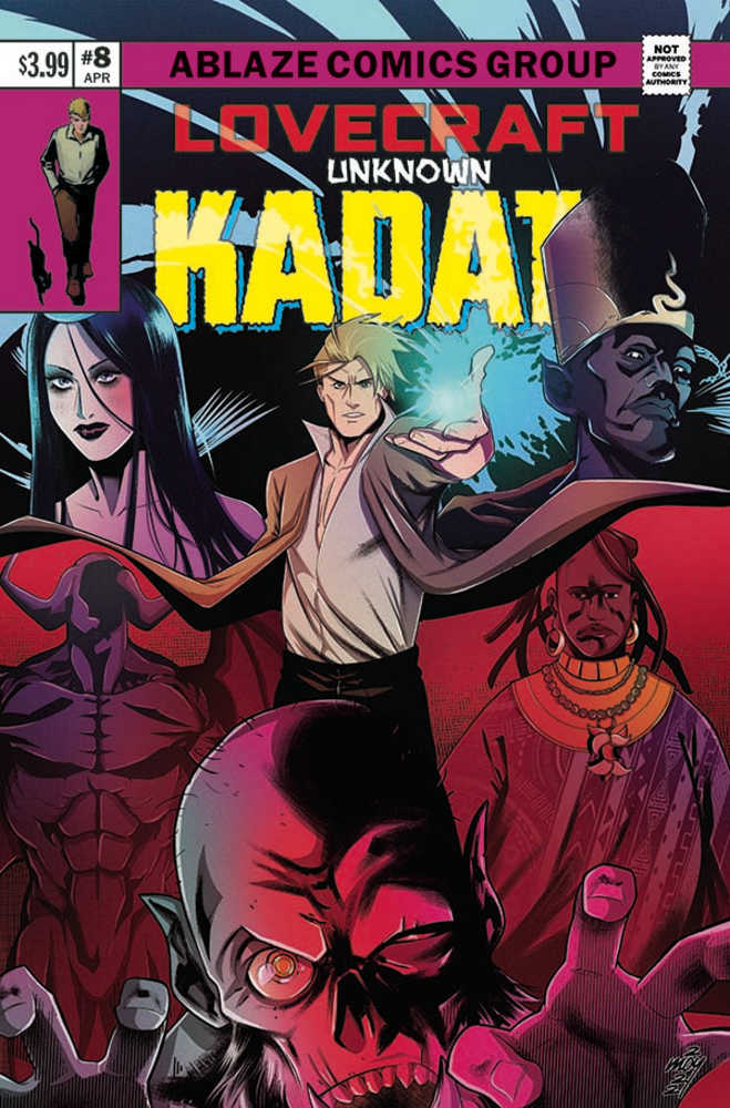 Lovecraft Unknown Kadath #8 Cover C Moy R (Mature)
