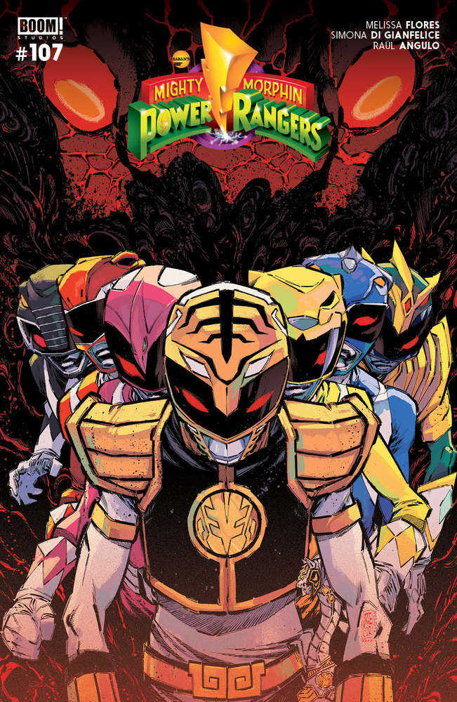 Mighty Morphin Power Rangers #107 Cover B Corona