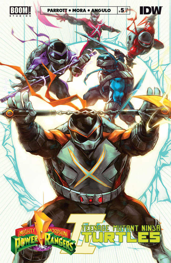 Mmpr Teenage Mutant Ninja Turtles II #5 (Of 5) Cover D Teenage Mutant Ninja Turtles Variant Tao