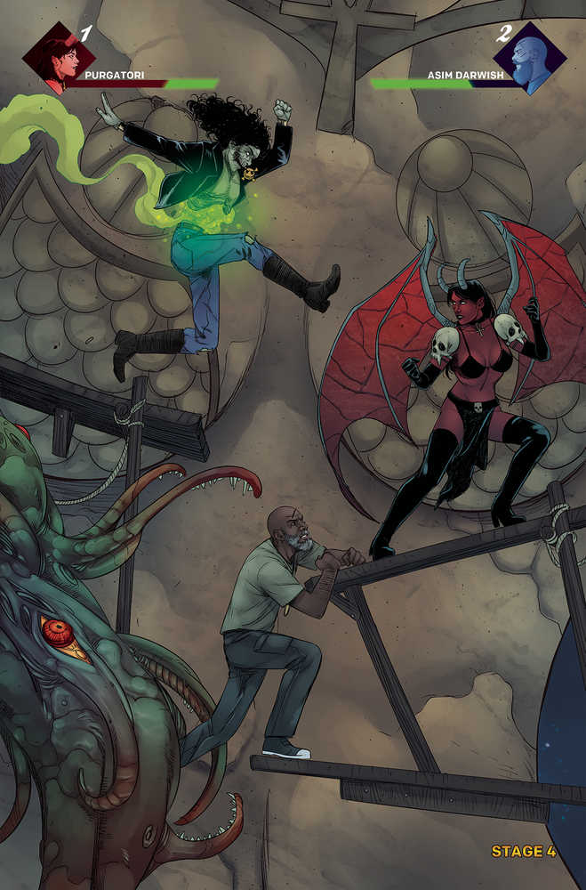 Purgatori Must Die #4 Cover H 15 Copy Variant Edition Sarraseca Virgin