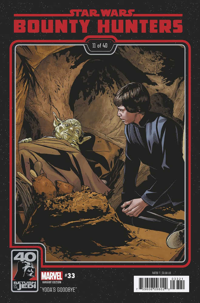 Star Wars Bounty Hunters #33 Return Of Jedi 40th Anniv Variant