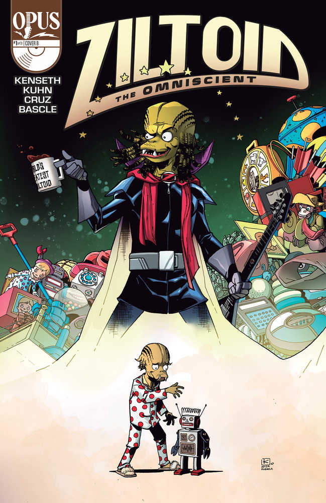 Ziltoid Omniscient #1 Cover B 5 Copy Variant Edition Kuhn