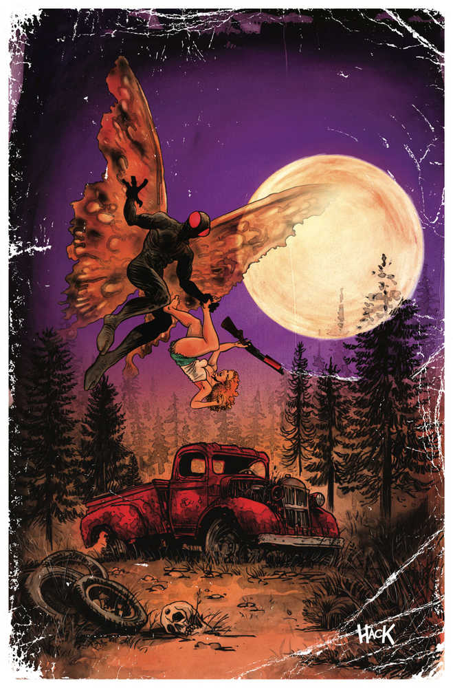 Frank Frazetta Mothman #1 (Of 5) Cover E 20 Copy Variant Edition Hack Unb