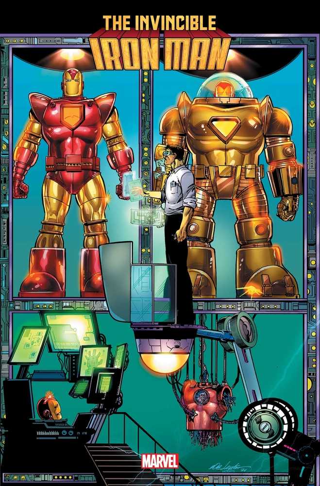 Invincible Iron Man #6 Layton Connecting Variant