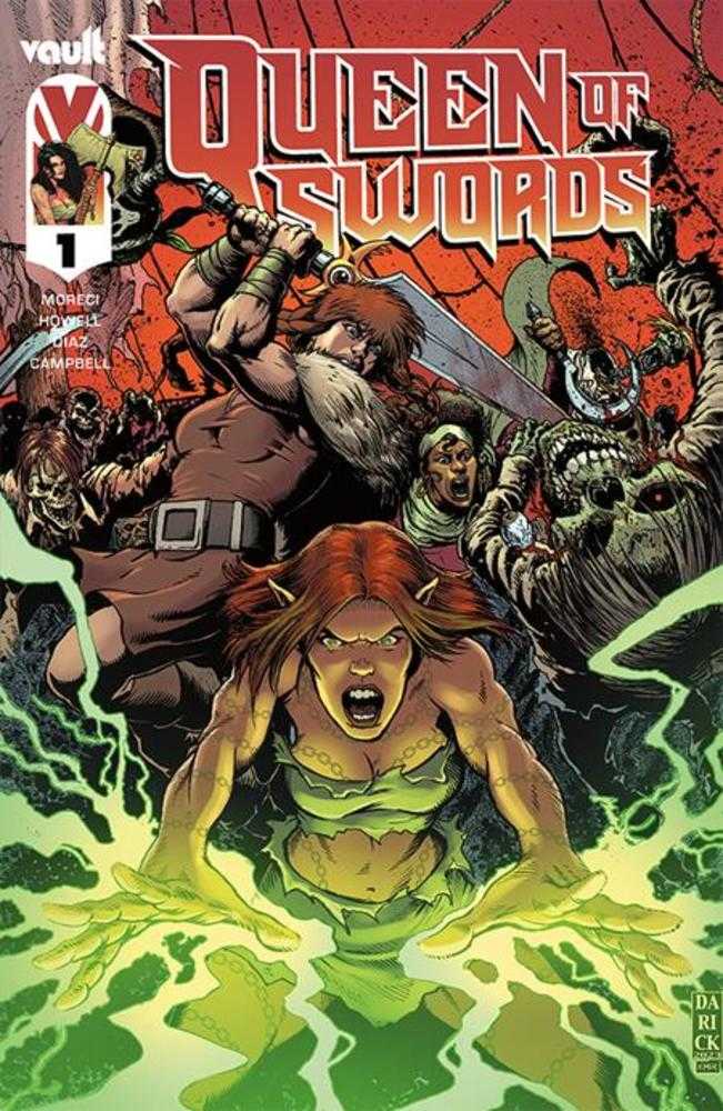Queen Of Swords A Barbaric Story #1 Cover F 1 in 25 Darick Robertson Variant (Mature)