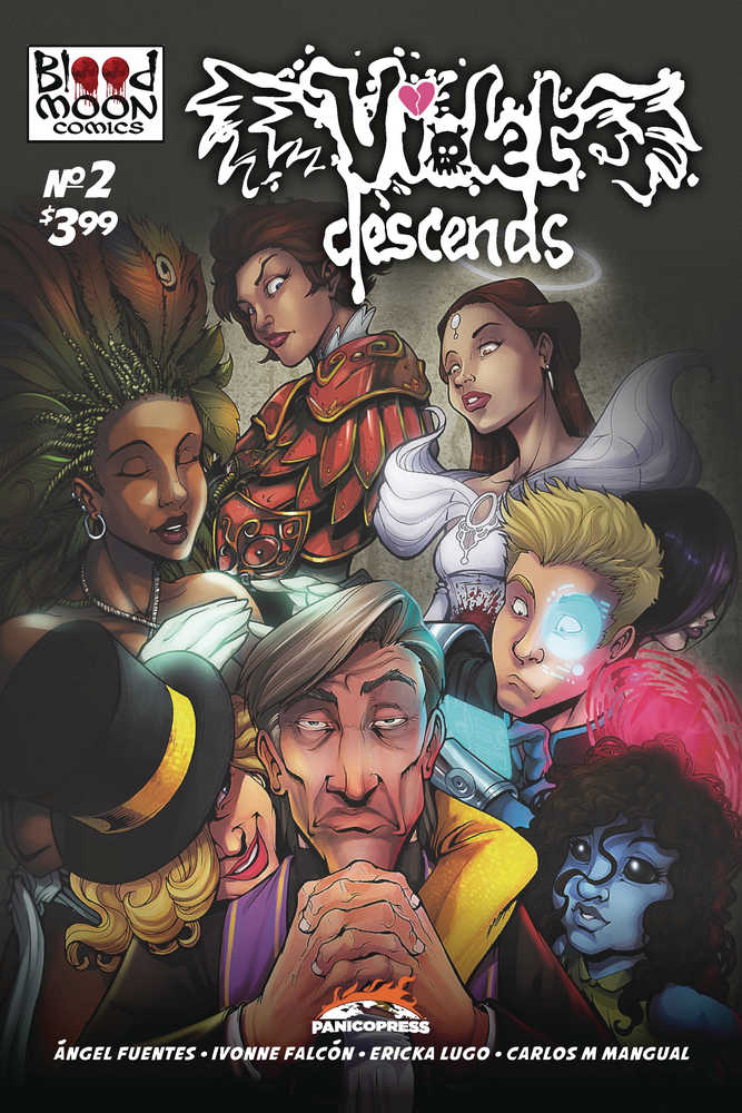 Violet Descends #2 (Of 5) Cover B Free 10 Copy Lugo Variant Edition
