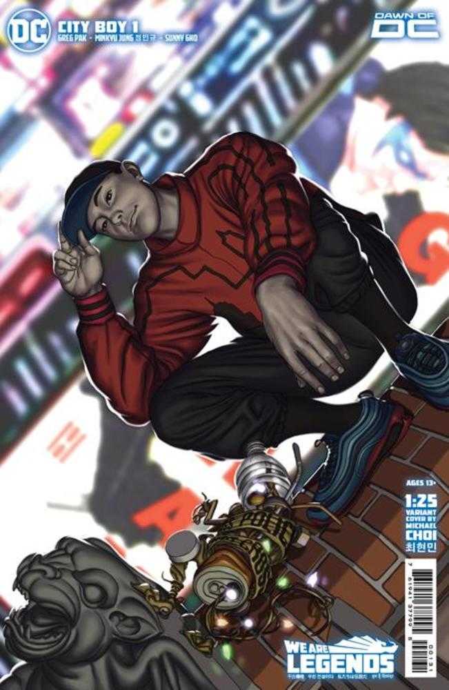 City Boy #1 (Of 6) Cover D 1 in 25 Michael Choi Card Stock Variant