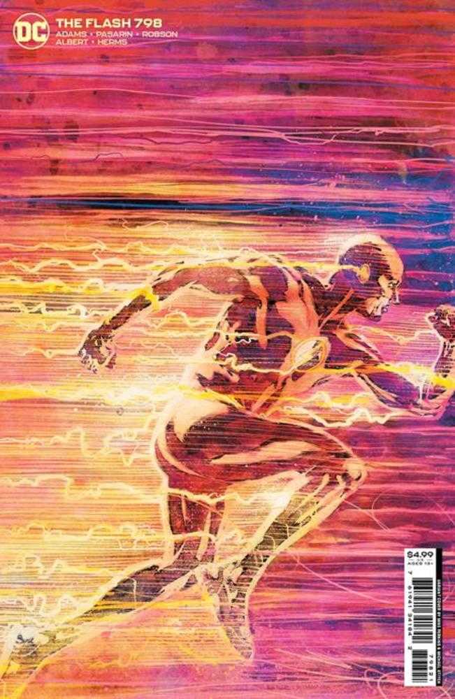 Flash #798 Cover B Mike Perkins & Mike Spicer Card Stock Variant