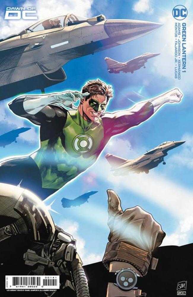 Green Lantern #1 Cover E 1 in 25 Daniel Sampere Card Stock Variant
