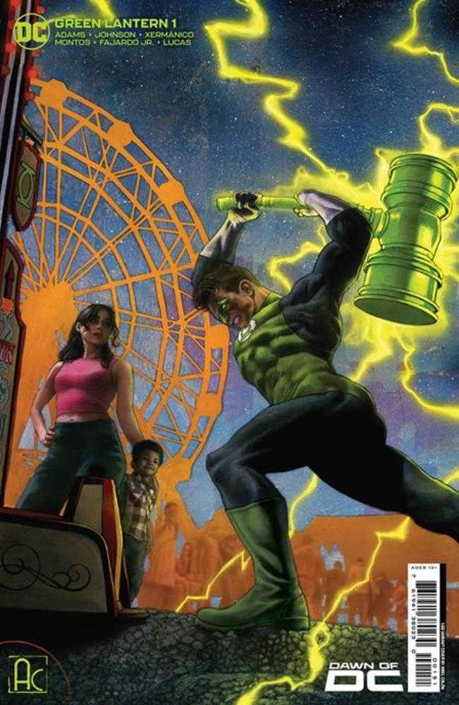 Green Lantern #1 Cover F 1 in 50 Ariel Colon Card Stock Variant