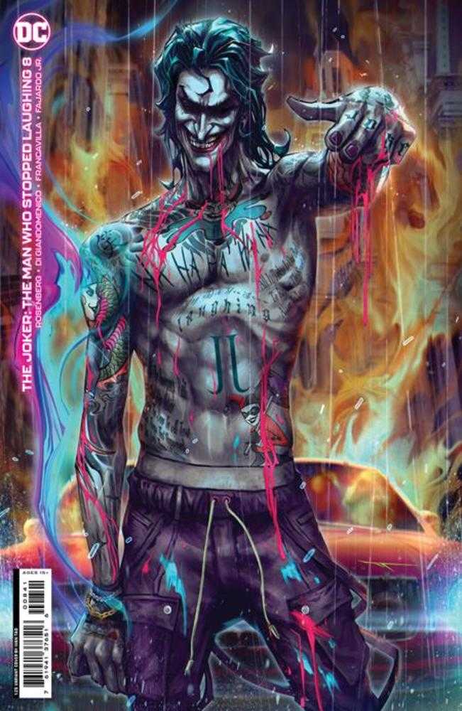 Joker The Man Who Stopped Laughing #8 Cover D 1 in 25 Ivan Tao