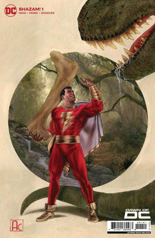 Shazam #1 Cover F 1 in 50 Ariel Colon Card Stock Variant