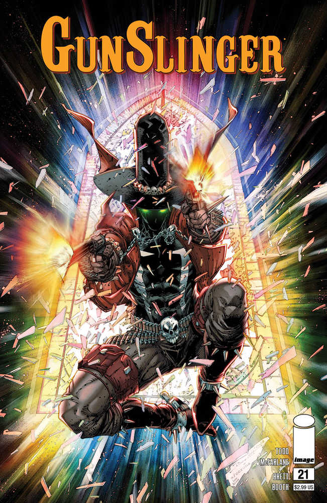 Gunslinger Spawn #21 Cover B Booth