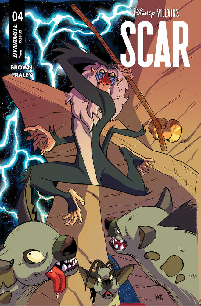 Disney Villains Scar #4 Cover D Moss