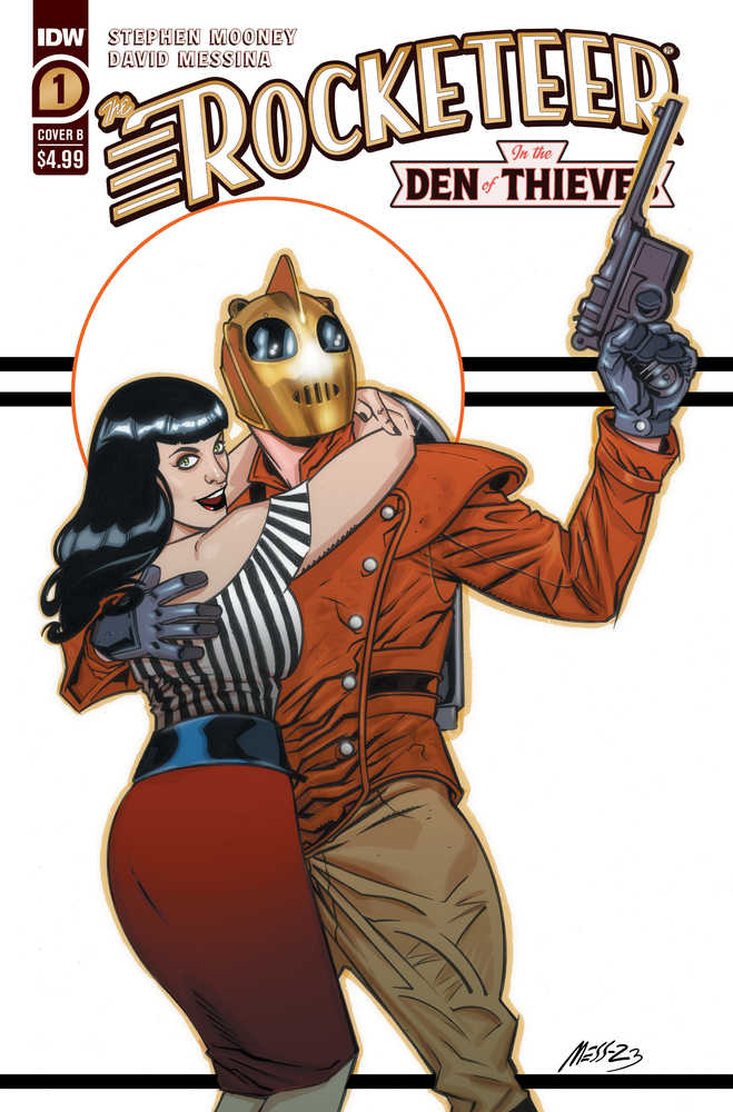 Rocketeer In The Den Of Thieves #1 Cover B Messina