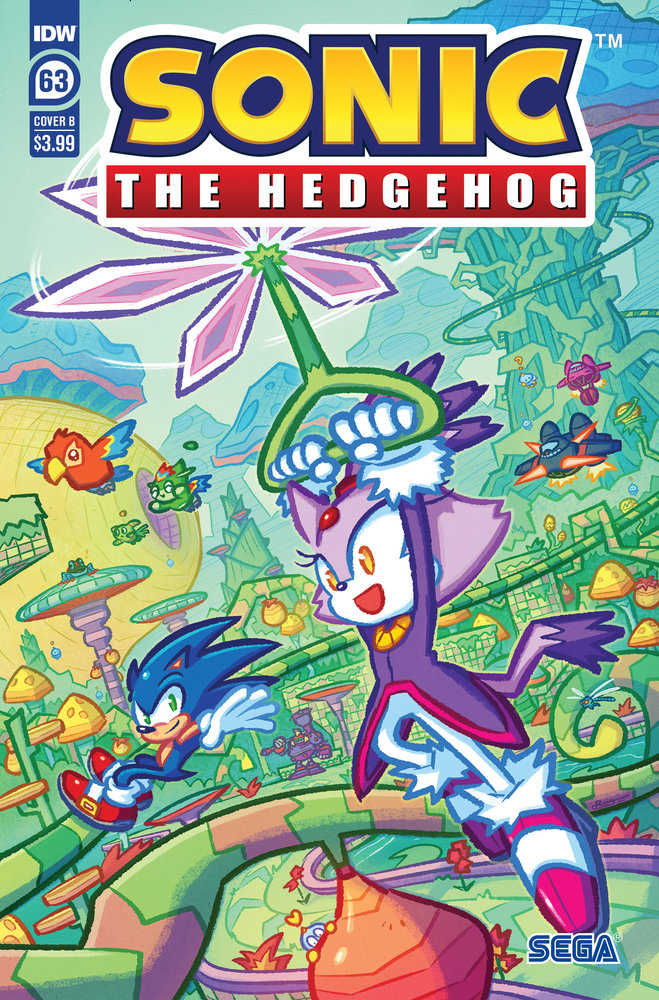 Sonic The Hedgehog #63 Variant B (Graham)