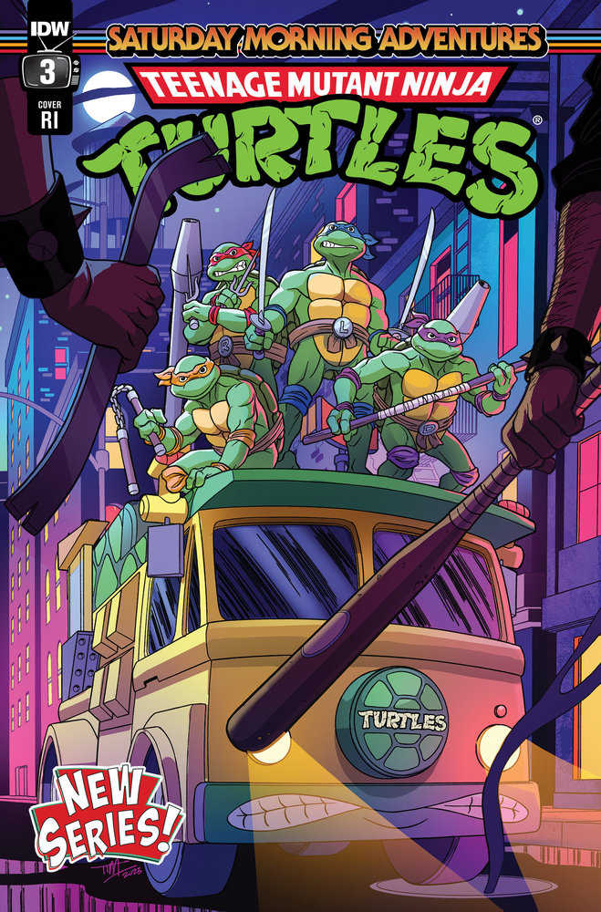 Teenage Mutant Ninja Turtles: Saturday Morning Adventures (2023-) #3 Variant Ri (10) (Levins)