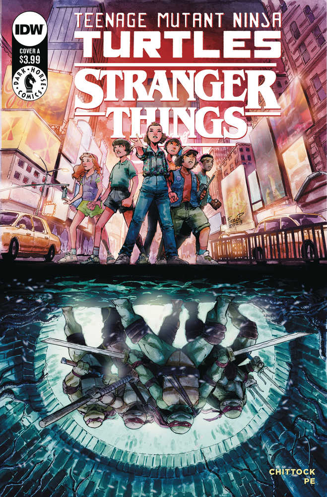 Teenage Mutant Ninja Turtles X Stranger Things #1 Cover A Pe