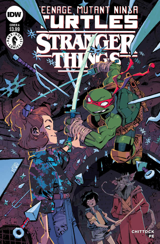 Teenage Mutant Ninja Turtles X Stranger Things #1 Cover B Corona