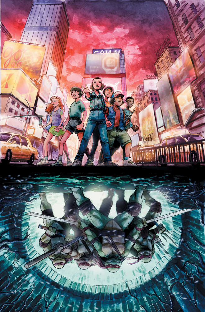 Teenage Mutant Ninja Turtles X Stranger Things #1 Cover E 25 Copy Variant Edition Pe