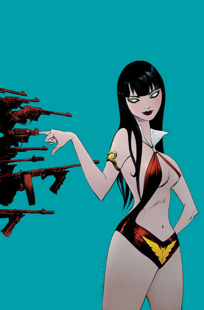 Vampirella vs Superpowers #3 Cover M 25 Copy Variant Edition Lee Virgin