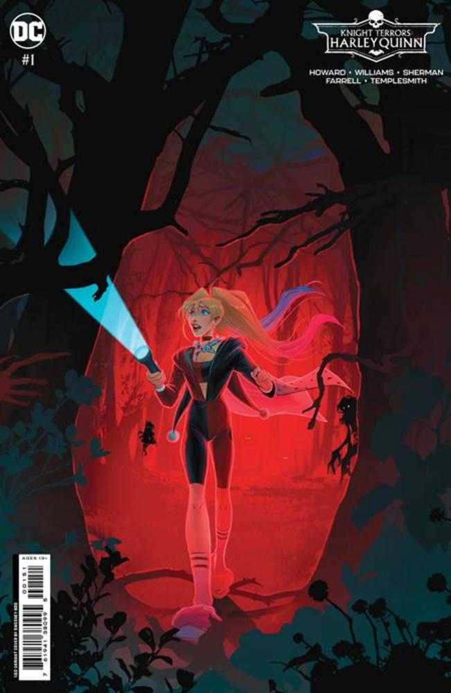 Knight Terrors Harley Quinn #1 (Of 2) Cover F 1 in 50 Sweeney Boo Card Stock Variant
