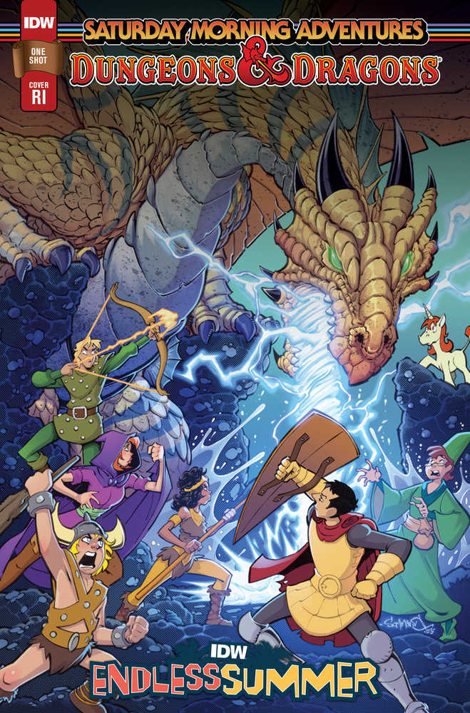 Idw Endless Summer--Dungeons & Dragons: Saturday Morning Adventures Variant Ri (25  ) (Sommariva)