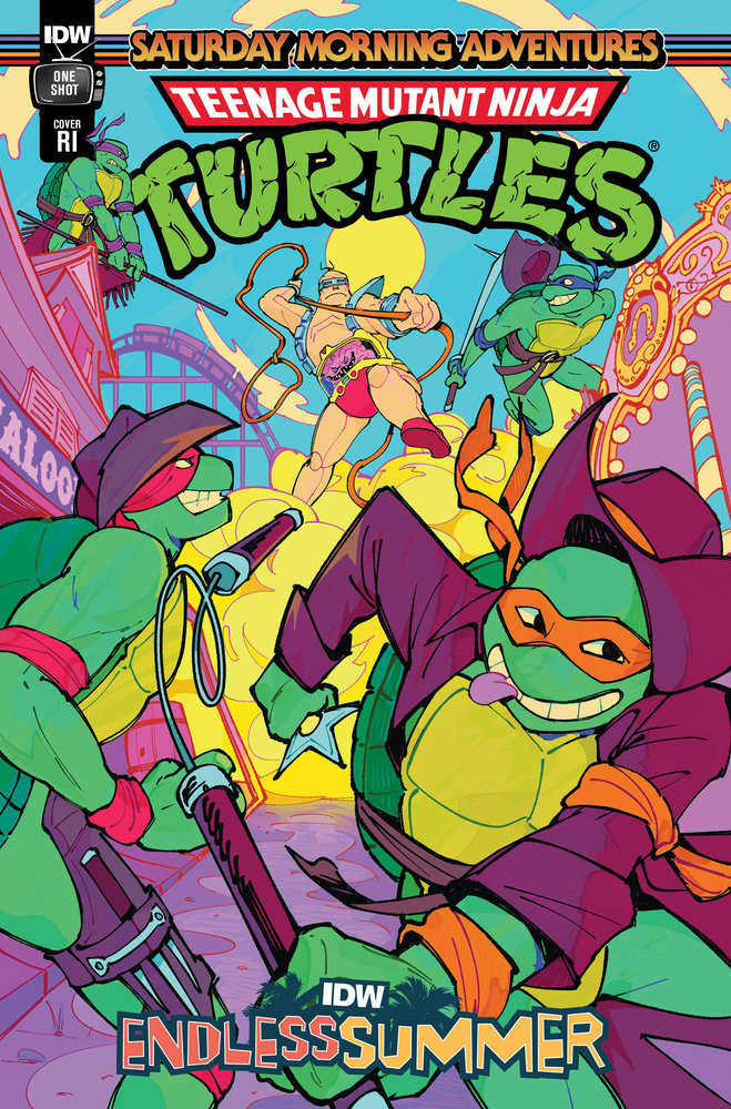 Idw Endless Summer--Teenage Mutant Ninja Turtles: Saturday Morning Adventures Variant Ri (25) (Flores)