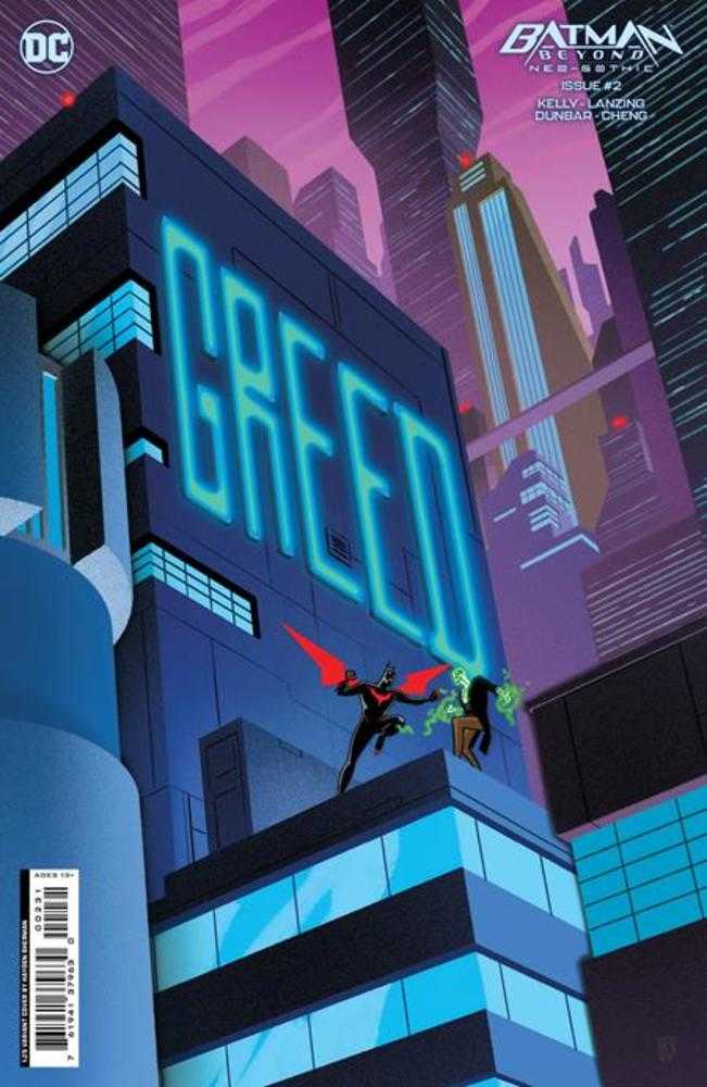 Batman Beyond Neo-Gothic #2 Cover C 1 in 25 Hayden Sherman Card Stock Variant