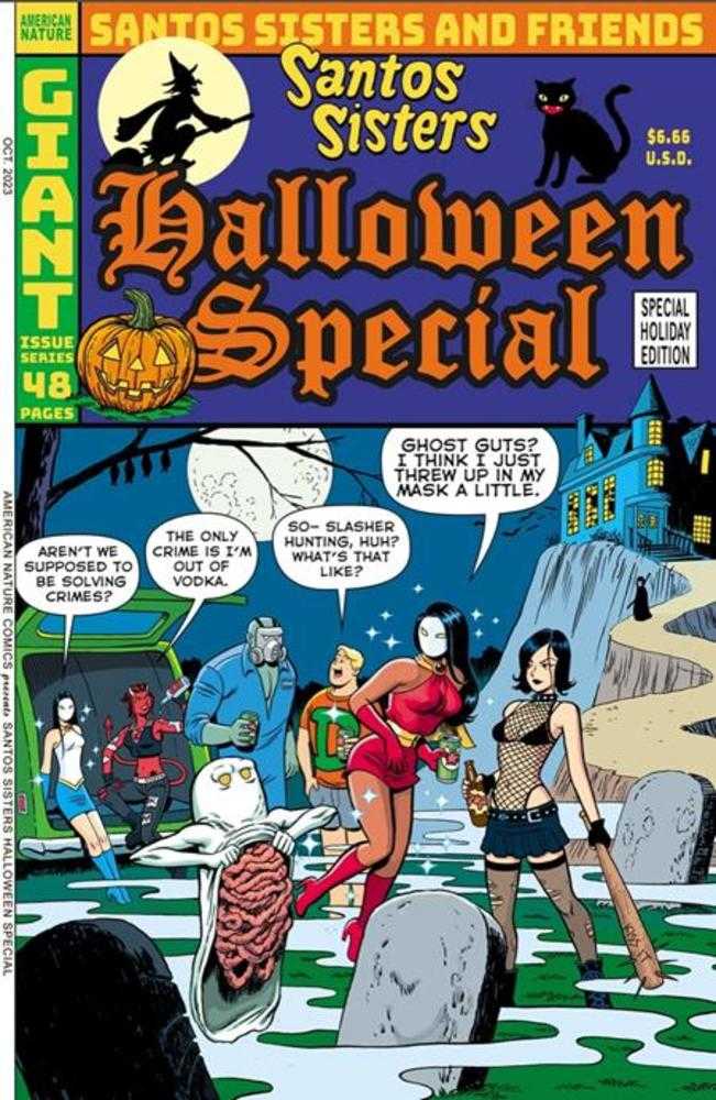 Santos Sisters Halloween Special (One Shot) Cover B Variant (Mature)