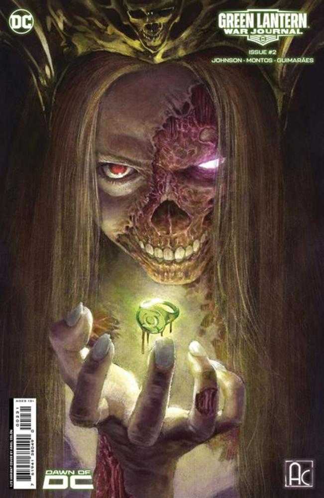 Green Lantern War Journal #2 Cover E 1 in 25 Ariel Colon Card Stock Variant