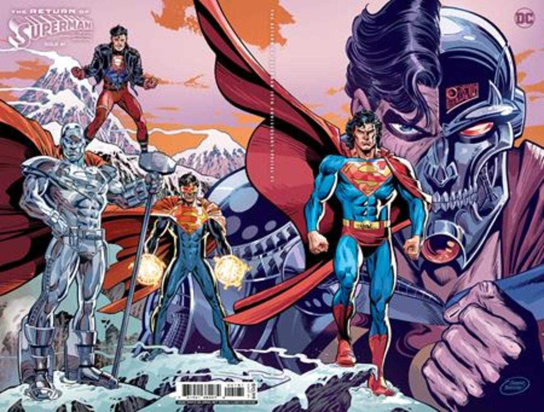 Return Of Superman 30th Anniversary Special #1 (One Shot) Cover F Dan Jurgens Wraparound Foil Variant