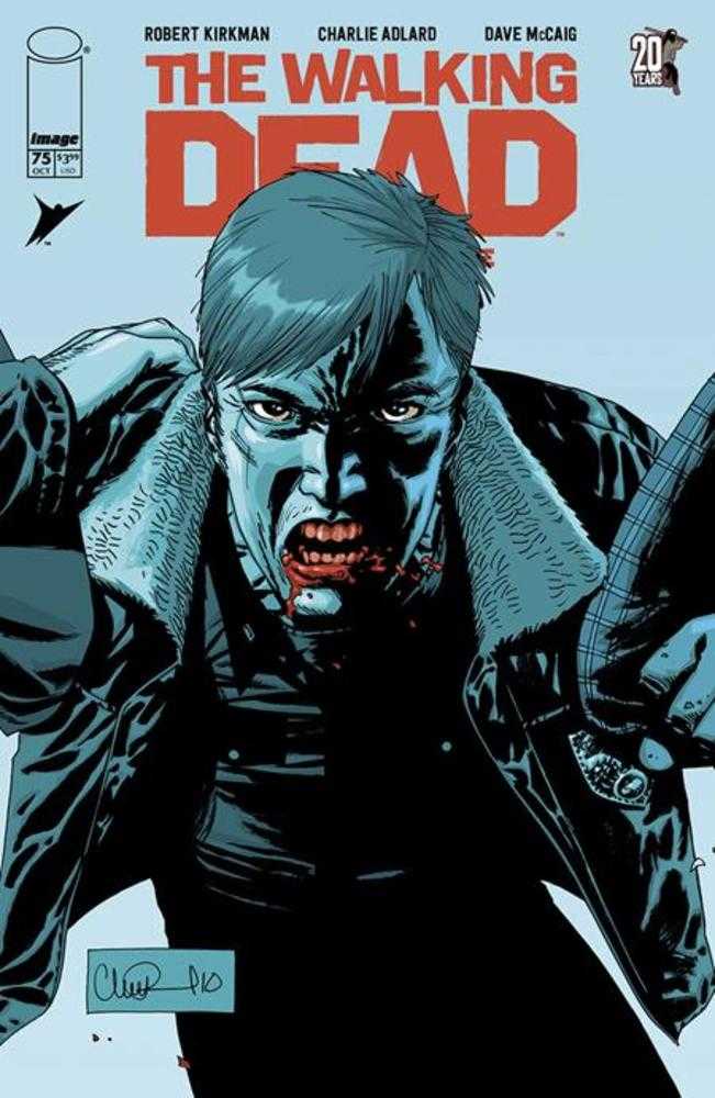 Walking Dead Deluxe #75 Cover B Charlie Adlard And Dave Mccaig Variant (Mature)