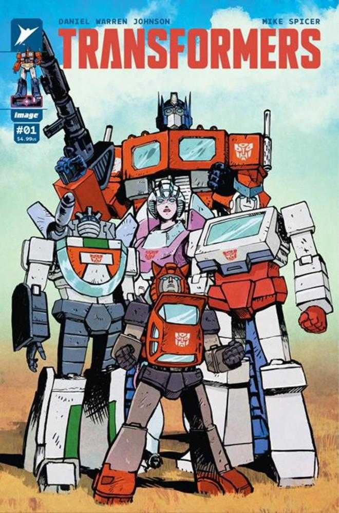 Transformers #1 Cover B Daniel Warren Johnson And Mike Spicer Variant