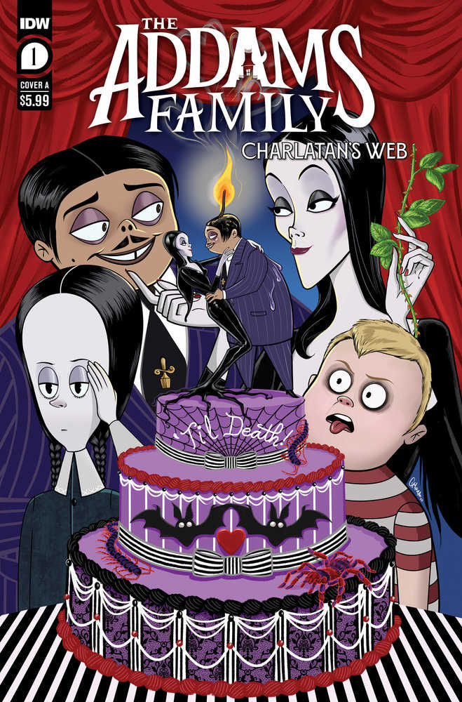 The Addams Family: Charlatan'S Web #1 Cover A (Clugston Flores)