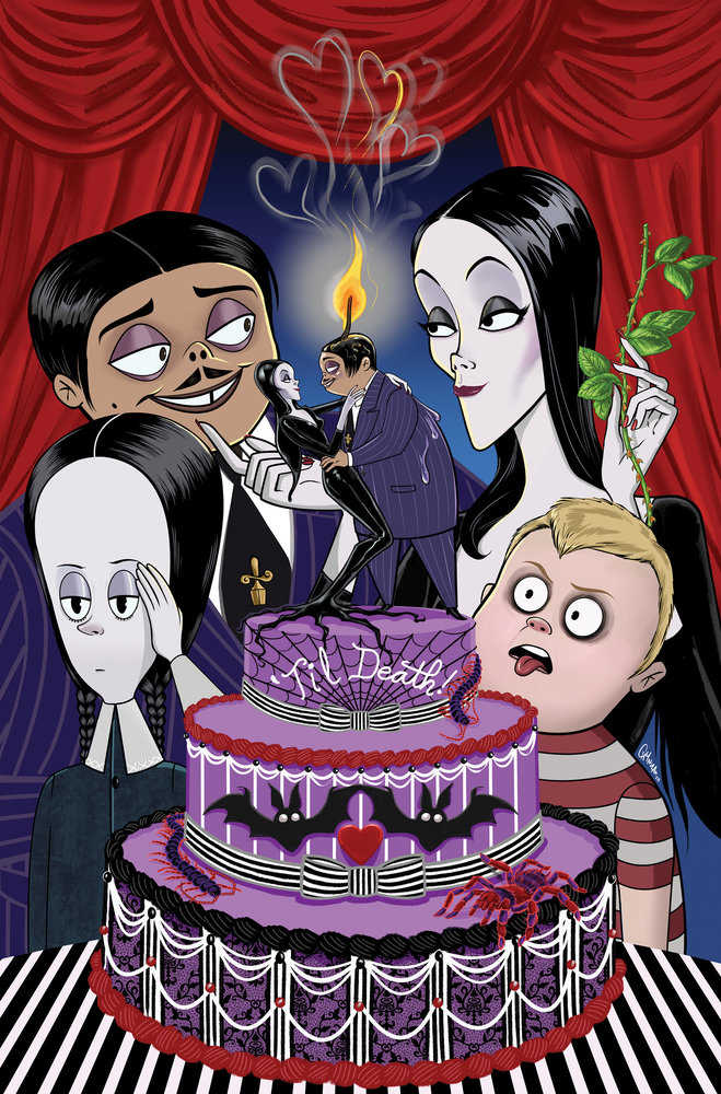 The Addams Family: Charlatan'S Web #1 Variant Ri (10) (Clugston Flores Full Art)