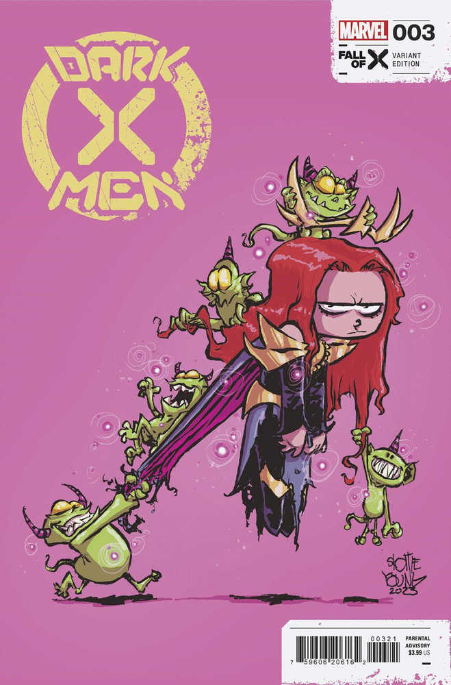 Dark X-Men 3 Skottie Young Variant [Fall]