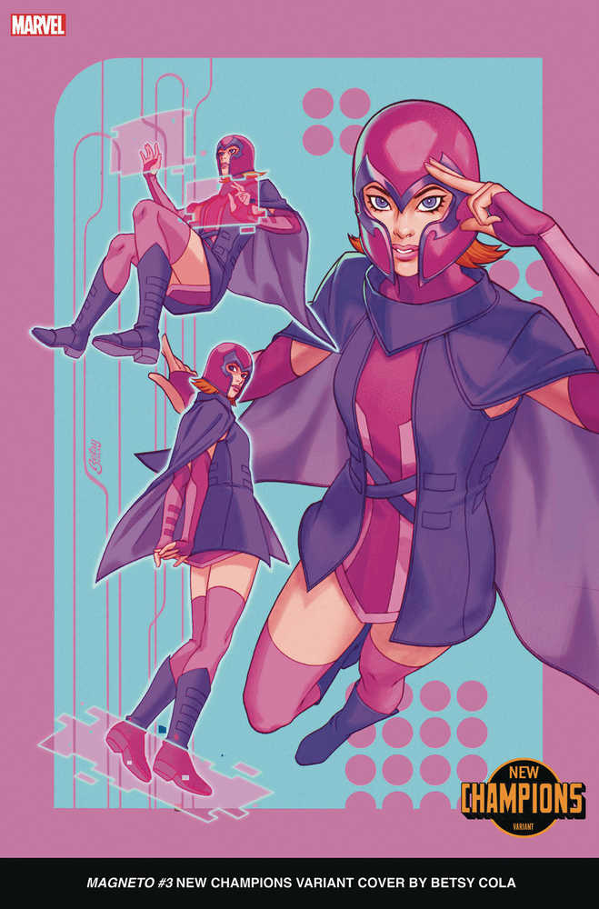 Magneto #3 Betsy Cola New Champions Variant