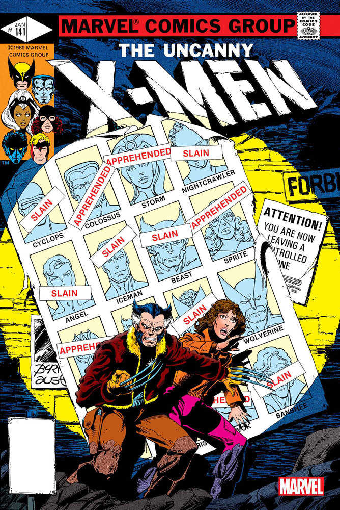 X-Men 141 Facsimile Edition Poster